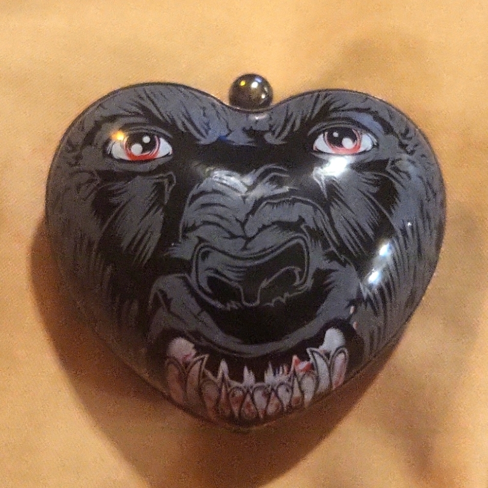 Iron First Hardshell Heart Clutch